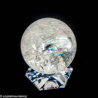 Clear Quartz Crystal Sphere image 0