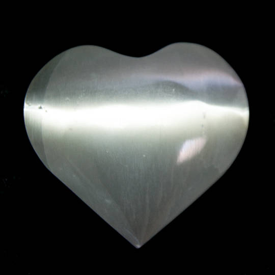 Selenite Heart Polished image 0