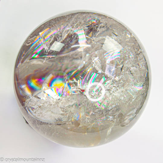Clear Quartz Crystal Sphere image 3