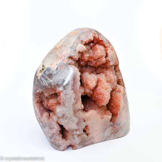 Pink Amethyst Freeform Druze image 1
