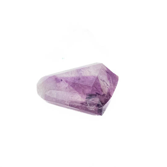 Amethyst Faceted Heart image 1