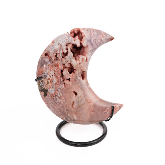 Pink Amethyst Half Moon image 0