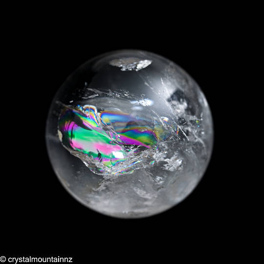 Clear Quartz Crystal Sphere image 6