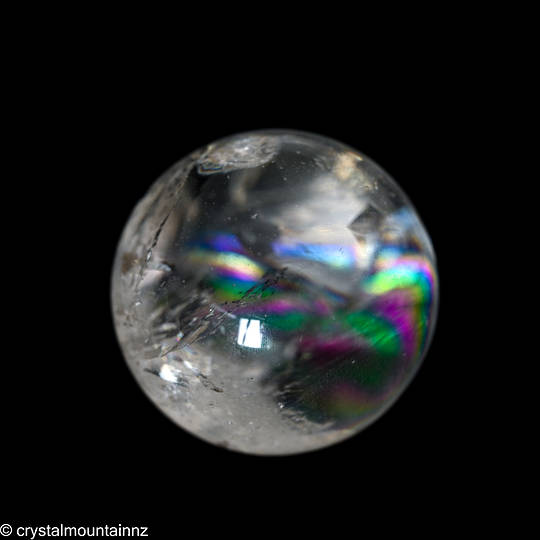 Clear Quartz Crystal Sphere image 9