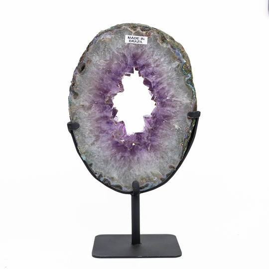 Amethyst Slab on Stand image 0