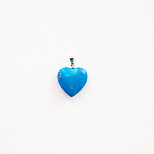 Howlite Heart Pendant image 0