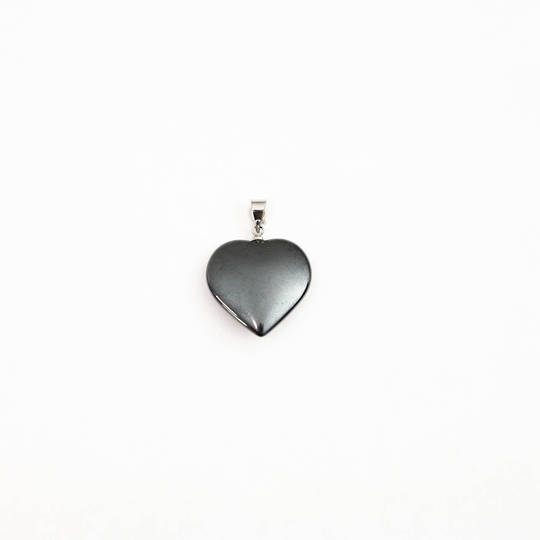 Hematite Heart Pendant image 0