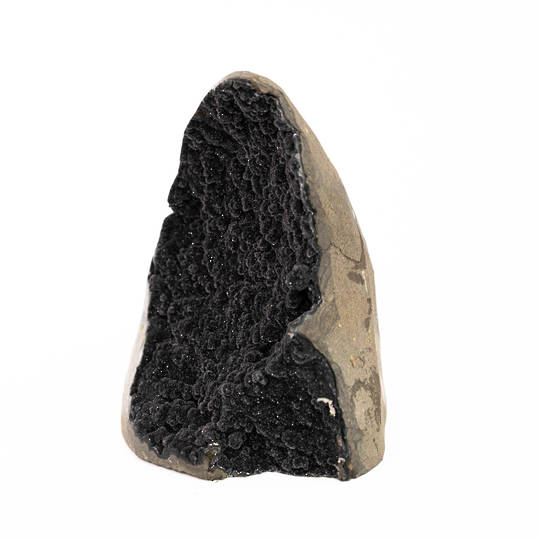 Black Chalcedony Druze aka "Black Amethyst" image 2