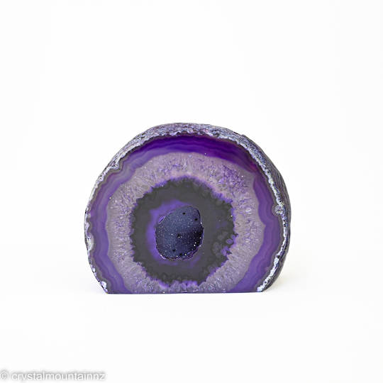 Agate Geode - purple image 0
