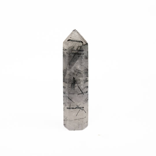 Tourmalinated Quartz Point image 1