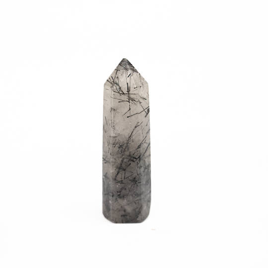 Tourmalinated Quartz Point image 1