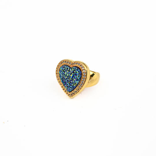Gold Fill Druze Ring image 0