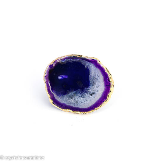 Agate Slice PopSocket - Purple image 2