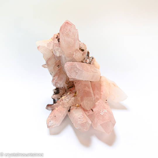 Clear Quartz Cluster with Pink Inclusion image 2