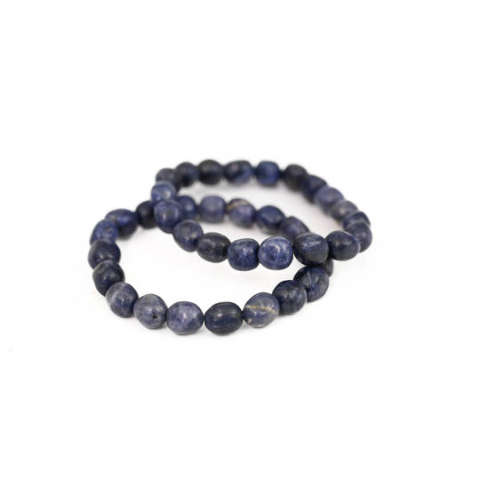 Sapphire Tumbled Bead Bracelet image 0