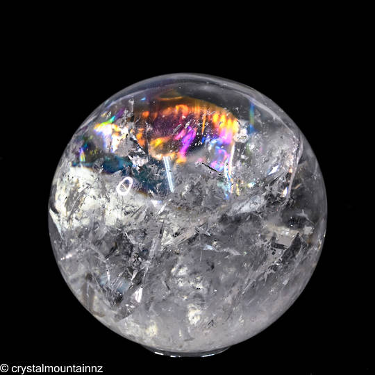 Clear Quartz Crystal Sphere image 3