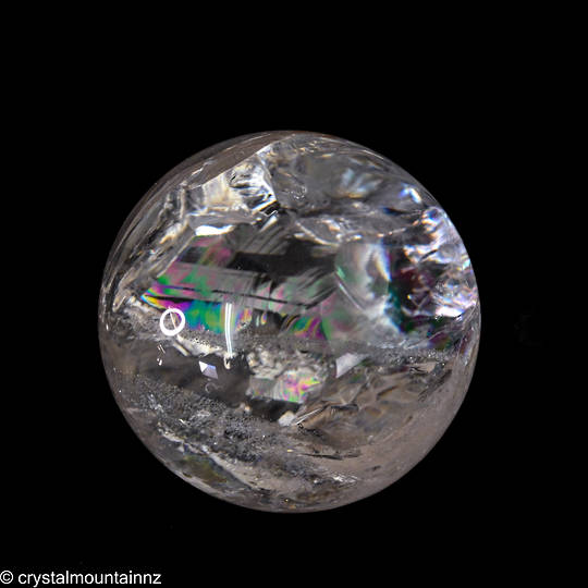 Clear Quartz Crystal Sphere image 6