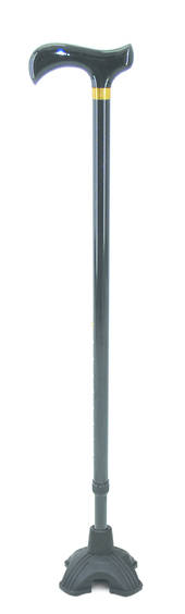 Mobilis " T " Handle Stick with Free Standing Stability Foot fitted