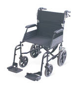 Xlite Transit Wheelchair 46 cm with 12" rear wheels and quick release foldable backrest