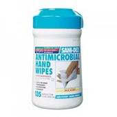 Sanidex Antimicrobial Hand Wipes per 135 in Cannister