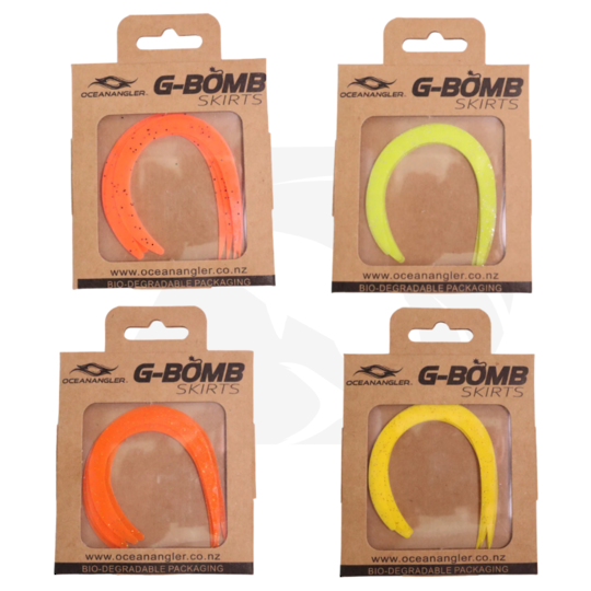 Ocean Angler G Bomb Replacement Skirts