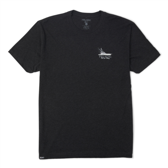 Pelagic Prem Triblend Tee Good Livin' - Vintage Black