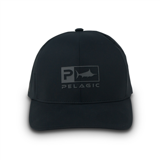 Pelagic Delta Flexfit Cap - Icon Black