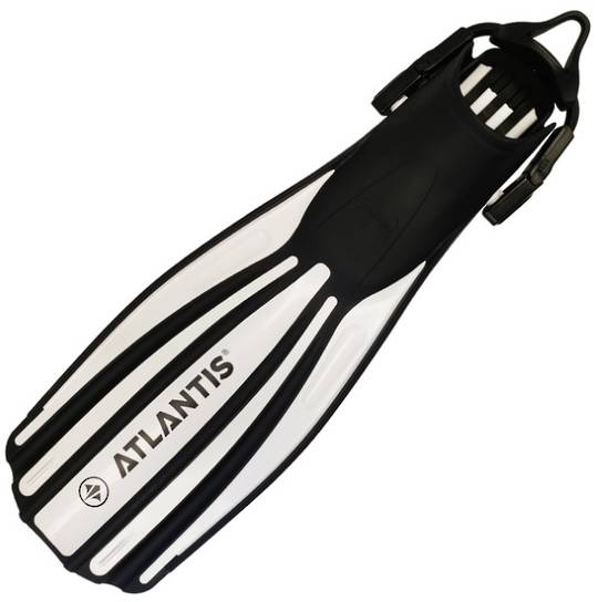 Atlantis Legacy F20 Fins - White/Black XL (45-47)