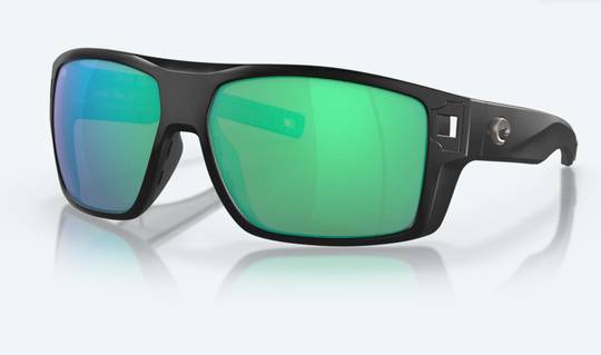 Diego Matte Black Green Mirror 580G