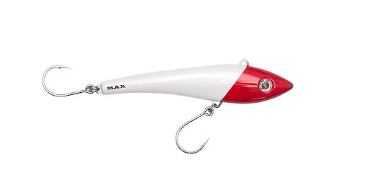 Halco Max 220 Bibless lure White-Redhead