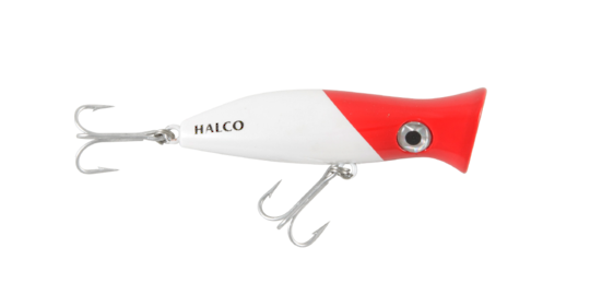 Halco Roosta Popper 80 H53 Wh Redhead
