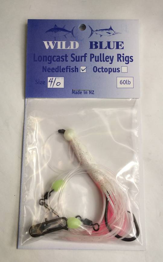 Long Cast Rig with Pink Needlefish #20 Recurve