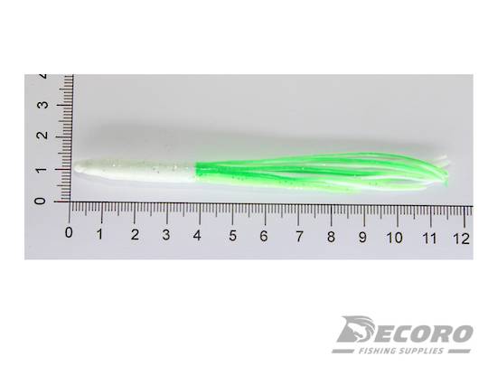 Needlefish 11cm Green & White - 10pk