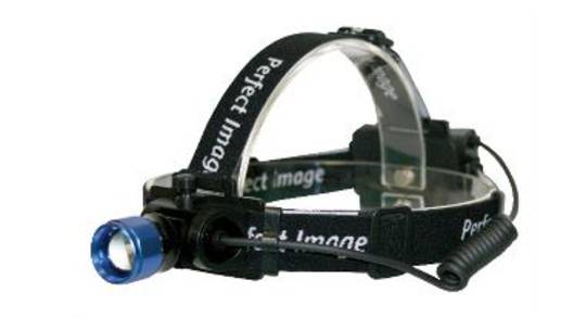 Perfect Image Headlamp 580 Lumens Zoom w Batteries