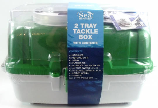 Seaharvester Tackle Box with Mixed Tackle