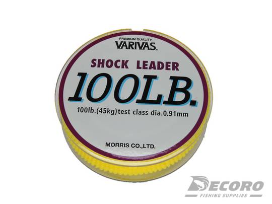 Varivas Shock Leader 100lb Yellow 50m