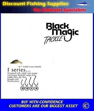 Black Magic "F" Series Fly  Hooks