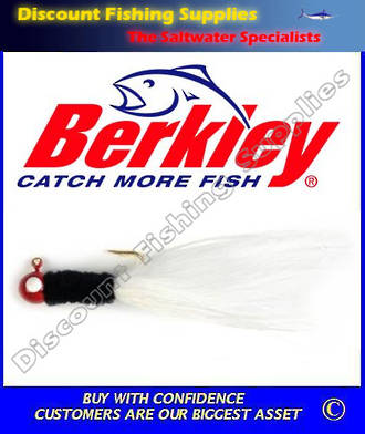 Berkley Beetle Bou Red Black White 1.75gr (BULK X 10)