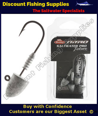 Berkley NITRO Saltwater Pro Jigheads 1/4oz - 5/0