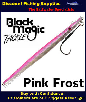 Black Magic DeepWater Slim Jig 400gr Pink Frost
