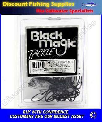 Black Magic KL Recurve Hooks - Small Pack