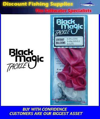 Black Magic LiveBait Balloons (5)