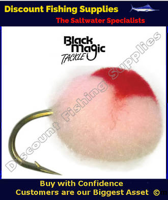 Black Magic Unweighted Globug - Fluoro Champagne & Red #10