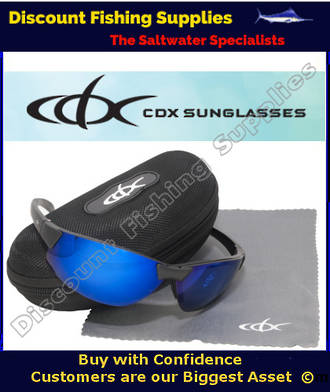 CDX Polarised Sunglasses Bi-Focal - BLUE REVO +2 LENSE