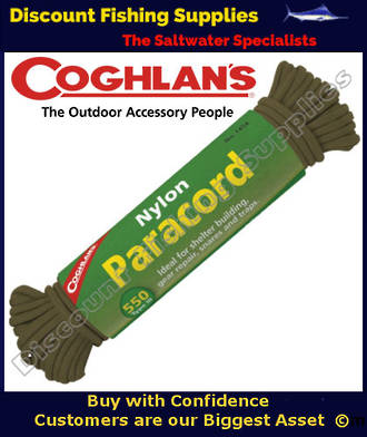 Coghlans Paracord 50' Olive Drab