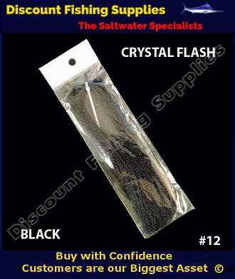 DFS Crystal Flasher Hair - Black