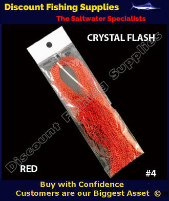 DFS Crystal Flasher Hair - Red