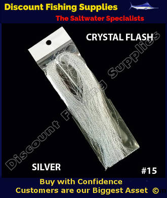 DFS Crystal Flasher Hair - Silver