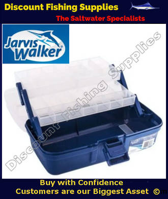 Jarvis Walker 2 Tray Tackle Box