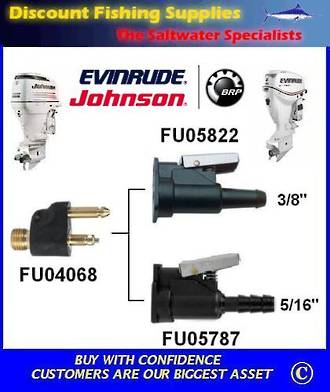 Johnson / Evinrude Female Fuel Fitting 3/8" (FU05822)